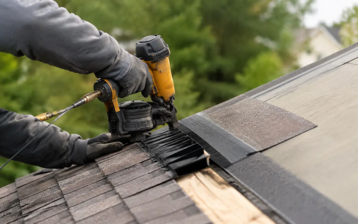 Ridge Vent + Attic Ventilation