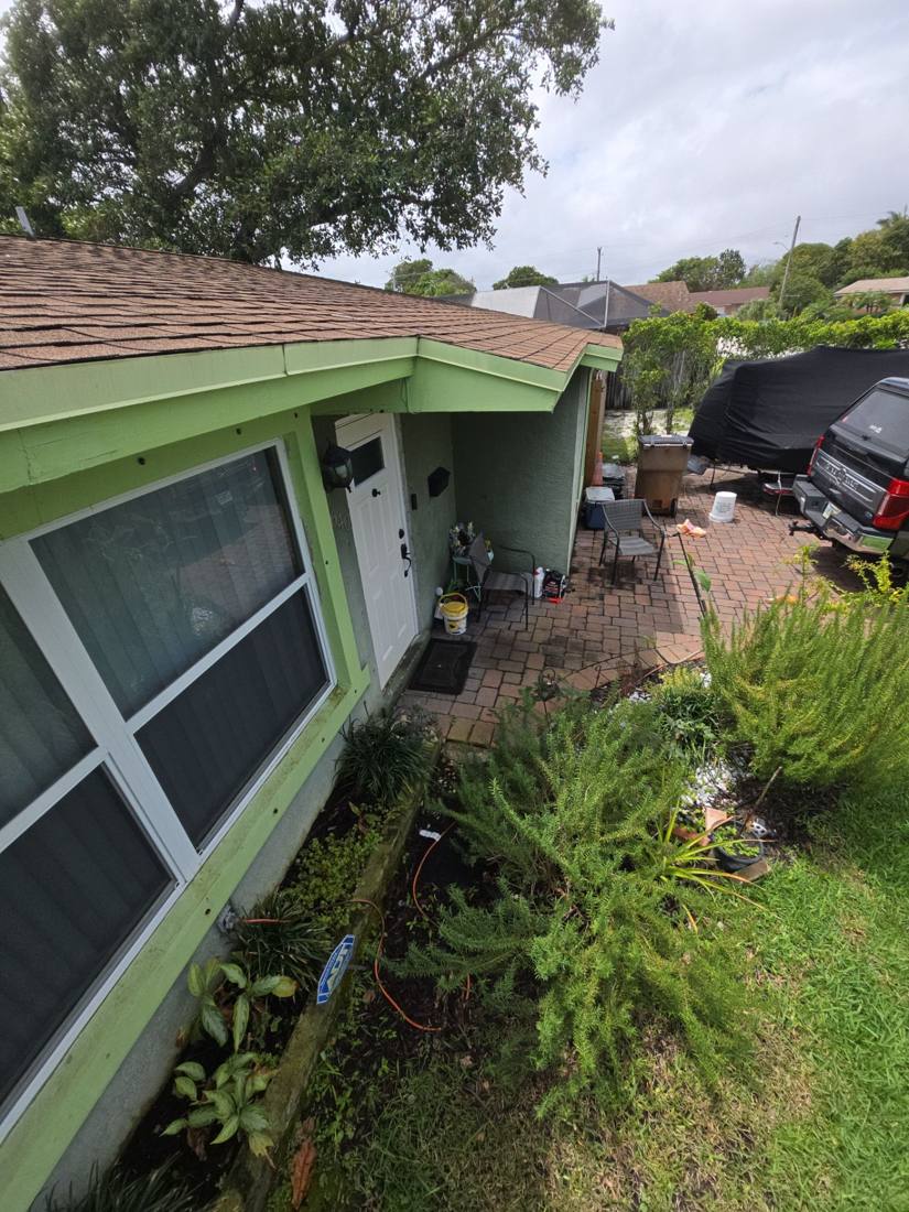Before — your existing roof — Day 1