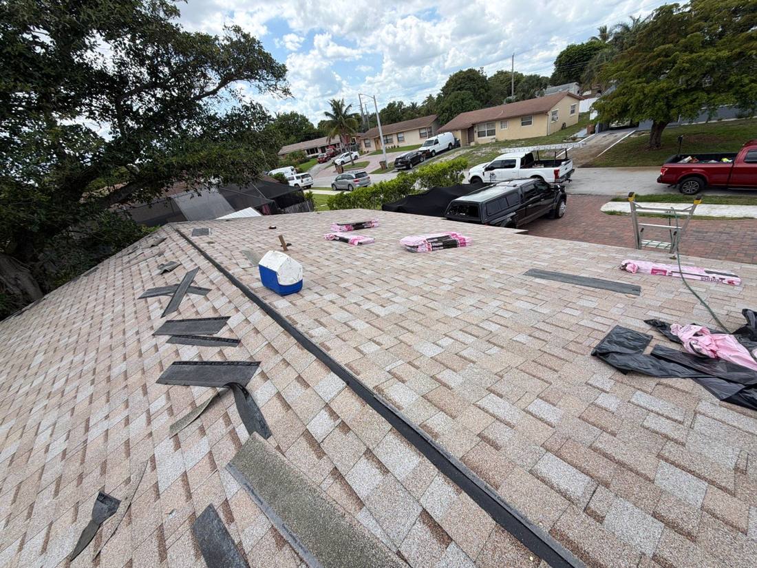 Your new roof — Cleaned up & magnet-swept